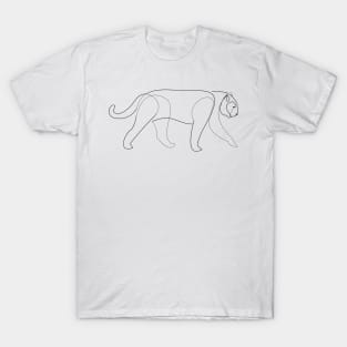 Big cat line T-Shirt